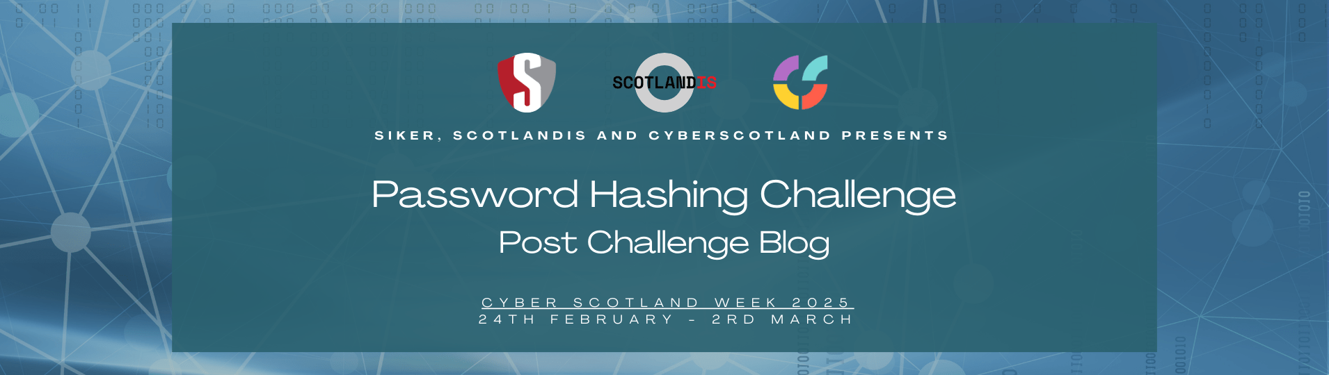 Cyber Scotland Week Challenge Blog Graphic