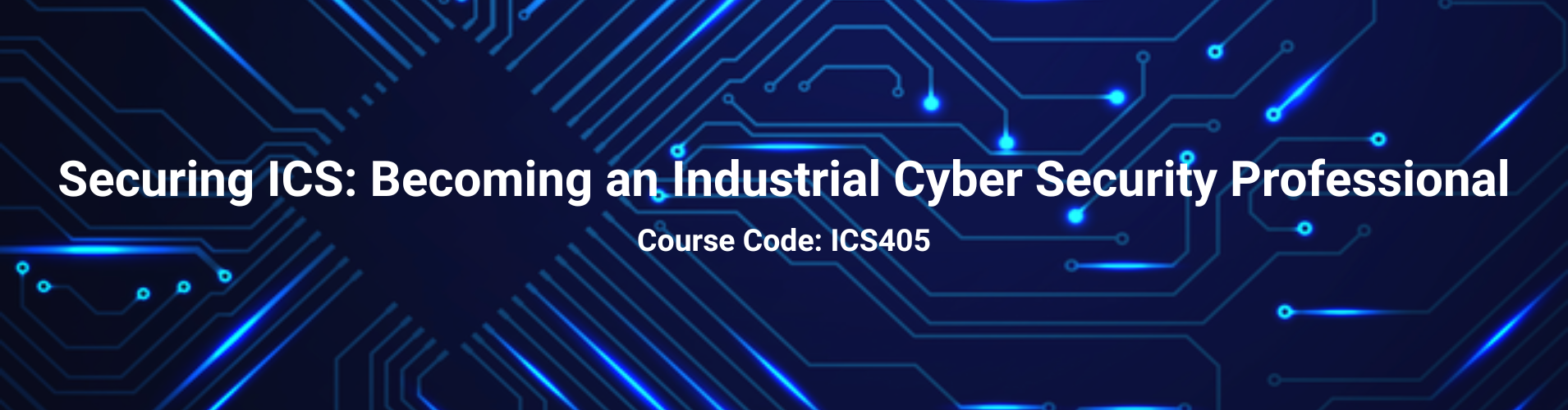 ICS405 New Header Course Page